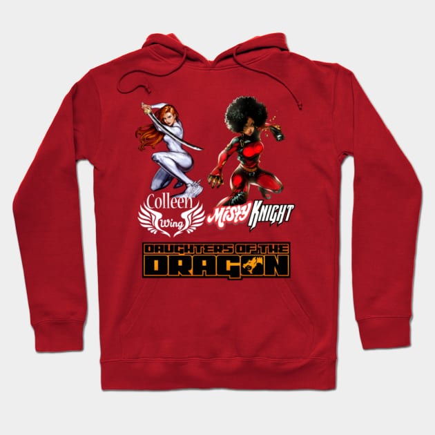 Daughters of the Dragon (MARVEL Battle Lines) Hoodie by DaisyTheQuake